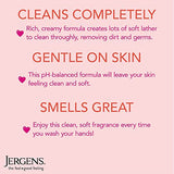 JERGENS Extra Moisturizing Hand Soap, Liquid Hand Soap Refill Cherry Almond Scent, Hand Wash For Dry Hands, 15 Ounces