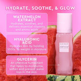 Glow Recipe Refillable Pink Juice Hydrating Face Moisturizer for Women & Men - Gel Moisturizer with Hyaluronic Acid & Watermelon - Lightweight, Fast-Absorbing Daily Moisturizer for Dry Skin (50ml)