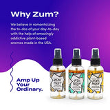 Zum Mist Room and Body Spray - Popular Blends - Frankincense and Myrrh, Sea Salt, Lavender-Lemon - 4 fl oz (3 Pack)