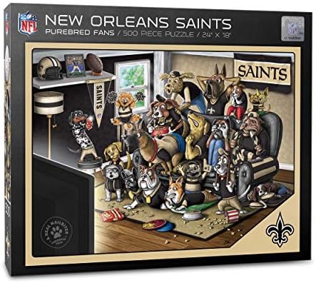 YouTheFan NFL Purebred Fans 500pc Puzzle - A Real Nailbiter