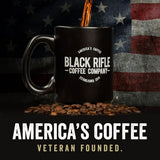 Black Rifle Coffee Company Just Black, Medium Roast Ground Coffee, 5 lb Bag