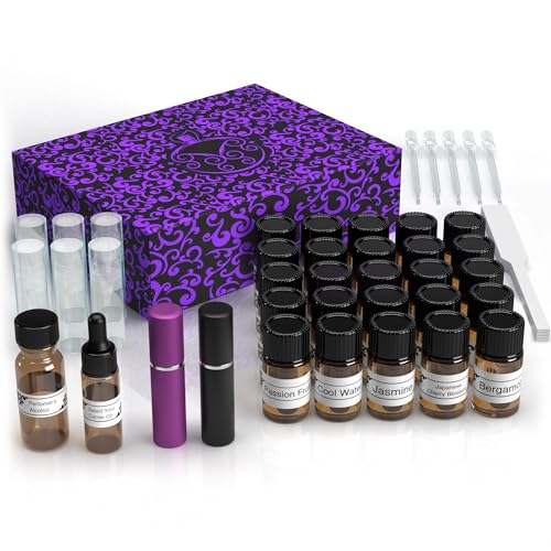 Perfume Creation Kit, Customizable Perfume Making Activity Set, Personalized Gift for Her, DIY Perfume Gift for Women