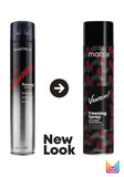 Matrix Vavoom Extra Hold Freezing Spray | Volumizing & Texturizing Hairspray | Extra Firm Hold | Prevents Frizz & Protects Against Humidity | Fast-Drying | For All Hair Types | Hair Styling | 15 oz.