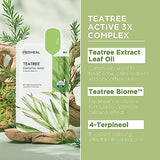 Mediheal Official Best Korean Sheet Mask - Tea Tree Essential Face Mask 20 Sheets Skin Soothing Treat Blemishes Sebum Control For All Skin Types Value Sets Acne Prone