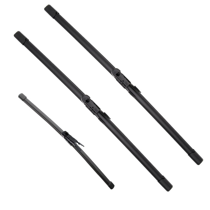 3Pcs for BMW X1 Windshield Wiper Blades 2012 2013 2014 2015, Mercedes-Benz GLA250 2014-2015, Original Equipment Automotive Replacement Windshield Wiper Blades for My Car- 24"/19"/12" (Set of 3)