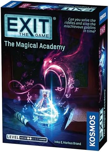 EXIT: The Game - The Magical Academy | Escape Room |Co-op Games | 1+ Players | Brainteasers | Wizards | Ages 10+