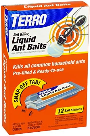 TERRO T300B Indoor Liquid Ant Killer , 12 Bait Stations