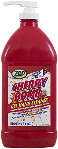 Zep Cherry Bomb Hand Cleaner (Ca) 48 ounce ZUCBHC48CA, Red