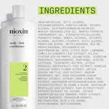 Nioxin Scalp + Hair Thickening System 2 Conditioner, For Natural Hair with Progressed Thinning, 33.8 fl oz (Packaging May Vary)