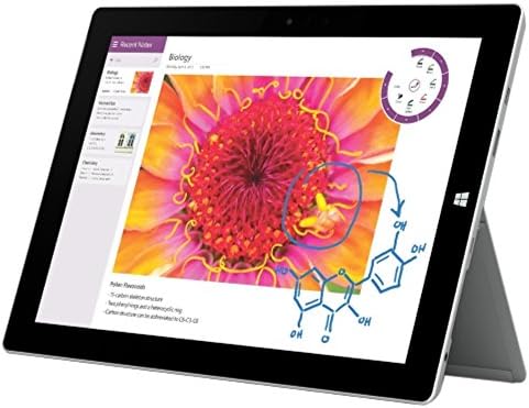 Microsoft 7G5-00015 Surface 3 Tablet (10.8-Inch, 64 GB, Intel Atom, Windows 10) (Renewed)