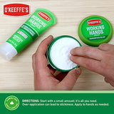 O'Keeffe's Working Hands Hand Cream for Extremely Dry, Cracked Hands, 3.4 Ounce Jar, (Pack 12)