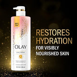 Olay Cleansing & Moisturizing Womens Body Wash 4ct with Vitamin B3 and Hyaluronic Acid 26 fl oz (Pack of 4)