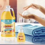 Antibacterial Hand Soap - Mango Foaming Hand Wash - 1/2 Gallon (64 oz.) Bulk. Refill Jug. Mango Scented. Non-toxic. Made in the USA.