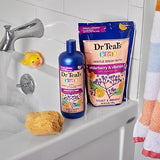 Dr Teal's Kids 3-in-1 Bubble Bath, Body Wash & Shampoo, Boost & Renew Elderberry with Vitamin C, 20 fl oz. (Pack of 3)