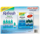 Refresh Tears Lubricant eye drops 4x15 ml, 1x5 ml