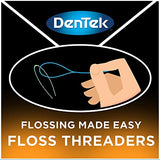 DenTek Floss Threaders | For Braces, Bridges, and Implants | 50 Count (Pack of 6)