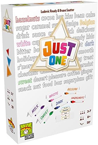 Just One Cooperative Family Board Game by Repos Production - Ages 8+, 3-7 Players, 20 Min Playtime