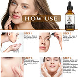 Caffeine Eye Serum - with EGCG, Vitamin C, Hyaluronic Acid, Collagen, Caffeine Eye Lift Serum - Reduces Puffiness, Dark Circles, Under Eye Bags, Wrinkles and Fine Lines Around The Eyes (60ml)