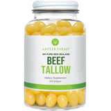 Antler Farms – 100% Pure New Zealand Beef Tallow - Grass Fed, Pasture Raised, Top Grade, Purified And Filtered, Natural Beef Tallow - 200 Softgels, 500mg