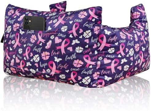 Mastectomy Pillow - Post Surgery Pillow, Breast Pillow for Sleeping After Heart Surgery, Lumpectomy Pillow, Breast Reduction & Augmentation Pillow Double Mastectomy Gifts for Women
