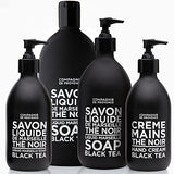 Compagnie de Provence Savon de Marseille Extra Pure Liquid Soap - Black Tea - 16.9 Fl Oz Glass Pump Bottle