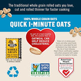 Quaker Old Fashioned Rolled Oats, Non GMO Project Verified, Two 64oz Bags in Box, 90 Servings, 4 Pound (Pack of 2)