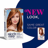 Clairol Nice'n Easy Permanent Hair Dye, 4R Dark Auburn Hair Color, Pack of 3