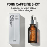 IOPE BIO-PDRN Caffeine Shot Face Serum - Plant Based Antiaging Serum, Structural Lifting Visibly for Wrinkle Care, Anti-aging, Hydrating with Caffeine for Saggy Skin, 1.01fl oz(30ml)