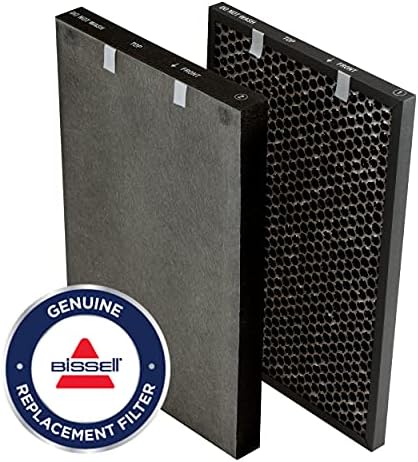 BISSELL air220 Air Purifier Replacement HEPA + Pre-Filter and Activated Carbon Filter Pack, 3315, Black