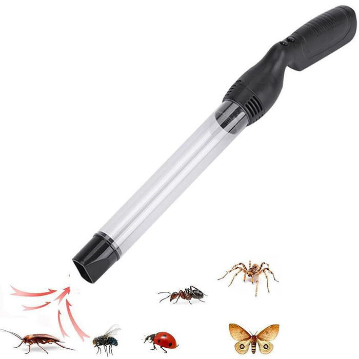 Vacuum Bug Catcher Spider and Insect Traps Catcher with USB Rechargeable Bug Pest Control for Adults and Kids Insects Handheld LED Flashlight for Stink Bug,Beetle,Pest Suction Trap