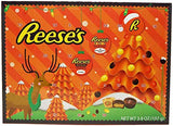 2020 Reese's Holiday Countdown Advent Calendar with Reese's Peanut Butter Cups and Candy Pieces, 1.76 Oz.