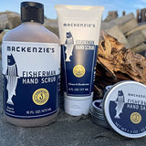 MacKenzie's Fisherman Hand Scrub - Gifts for Men - Gifts for Fisherman - Gifts for Cooks - Gifts for Gardeners - Coastal Gifts - Cleansing & Deodorizing Hand Cleaner - Natural Soap - 16 oz.