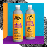 Bed Head by TIGI Moisturizing Shampoo and Conditioner Set for Colored Hair, Colour Goddess Hair Care with Sweet Almond & Coconut Oils, 25.36 fl oz, 2 Pack