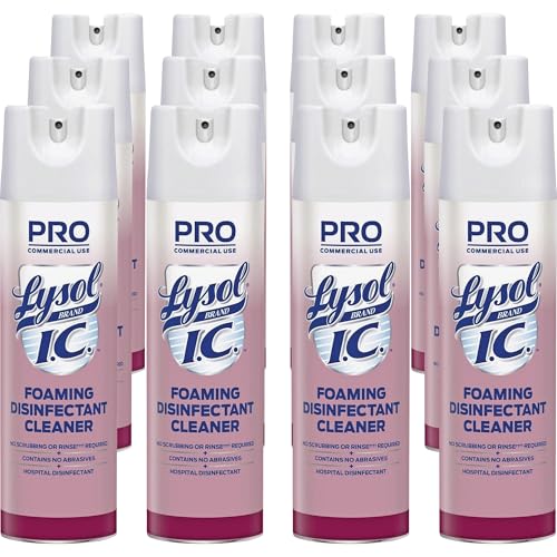 Lysol - 95524 Professional IC Foaming Disinfectant Cleaner Concentrate, 288oz (12X24oz)