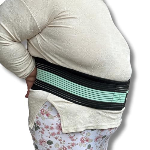 Lumbowrap® - The Plus Size Hip & Lower Back Wrap For Big People That Makes It Easier To Walk Further & Stand Up Longer Periods (For Sciatica, Herniated Discs, Spinal Stenosis, Arthritis, & Obesity) (X-Large)