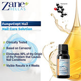 Zane Hellas FunguCept Nail. Nail Solution. Nail Solution for Discolored, Thickened, Crumbled Nails. Visible Results in 4 Weeks.0.33 oz -10ml