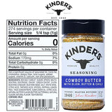 Kinders Seasoning Cowboy Butter With Dijon, Butter & Chili - Pack of 2