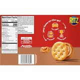 RITZ Peanut Butter Sandwich Crackers, 20 Snack Packs (6 Crackers Per Pack)