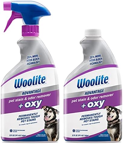 Bissell Woolite® Advantage Pet Stain & Odor Remover + Oxy, 2-Pack, 3326