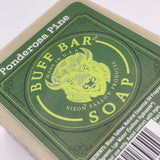 Big Crazy Buffalo Pure Bison Tallow Buff Soap Bar, Ponderosa Pine, (2 pack) - Scents of Pine, Cypress & Cedar - Cleans, Moisturizes, Soothes, Hydrates - No Dyes, Chemicals, or Preservatives