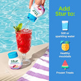 Stur Electrolyte Water Enhancer | Sweetened with Stevia | High in Vitamin C & Antioxidants | Sugar Free | Zero Calories | Keto | Vegan | 5 Bottles, Makes 90 Drinks (Passionfruit Guava)