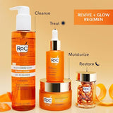 RoC Multi Correxion Revive + Glow 10% Vitamin C Blend Face Moisturizer, Anti-Aging Gel Cream for Instant Glow, Hypo-Allegenic & Oil-Free Skin Care, 1.7 Ounces