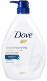 Dove Body Wash 33.8Oz W/Pump Deeply Nourishing Pack (Deeply Nourishing, 1)