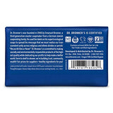 Dr. Bronner's - Pure-Castile Bar Soap (Peppermint, 5 ounce, 6-Pack) - Made with Organic Oils, For Face, Body & Hair, Gentle & Moisturizing, Biodegradable, Vegan, Cruelty-free, Non-GMO