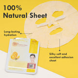DERMAL 24 Combo Pack A Collagen Essence Korean Face Mask - Hydrating & Soothing Facial Mask with Panthenol - Hypoallergenic Self Care Sheet Mask for All Skin Types - Natural Home Spa Treatment Mask