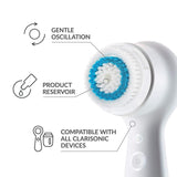 Clarisonic Deep Pore Facial Cleansing Brush Head Replacement | 4 Count