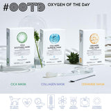 #OOTD Cica Calming Mask for Face Sensitive Irritated Skin, Soothing, Moisturizing, Korean Anti Aging Face Mask, Eve Vegan, Chamomile, Hyaluronic Acid 10EA