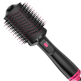 Lopeie Hair Dryer Brush Blow Dryer Brush in One, One-Step Brush Blow Dryer with Negative Ionic, 4 in 1 Hair Dryer and Styler Volumizer with Oval Barrel for All Hair Types