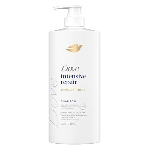 Dove Shampoo Intensive Repair for Damaged Hair with Bio-Protein Care Technology and Amino Serum 28 Fl Oz