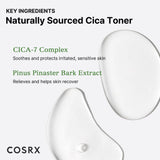 COSRX Pure Fit CICA Toner, 150ml / 5.07 fl.oz | Soothing Korean Toner for Sensitive Skin | Centella Asiatica Facial Toning Water | Korean Skin Care, Not Tested on Animals, Sulfates Free, Paraben Free